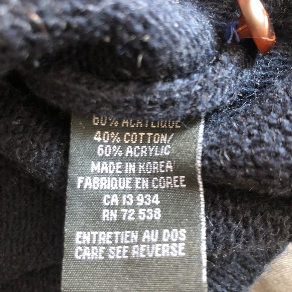 Men’s Vintage  Nordic Cotton Blend Geometric Knit Pullover Sweater Small - Picture 8 of 8